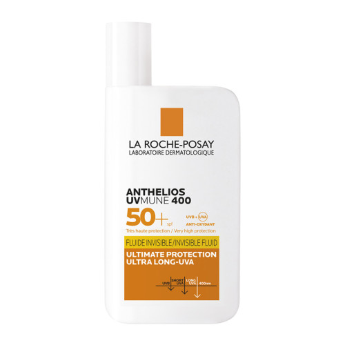 La Roche Posay Anthelios Uvmune 400 Invisible Fluid With Perfume Αντηλιακή Κρέμα Προσώπου SPF50 50ml.